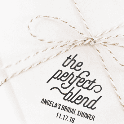 The Perfect Blend DIY Wedding Stamp - alternate view