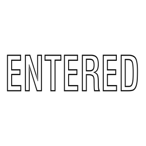 Entered Stock Stamp