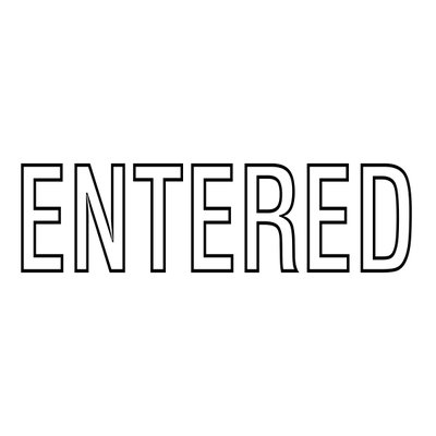 Entered Stock Stamp - alternate view