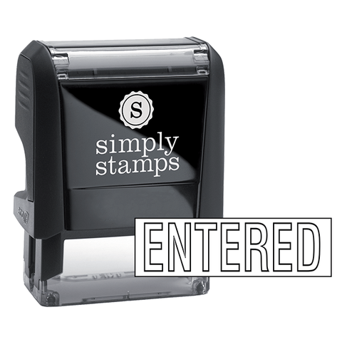 Entered Stock Stamp