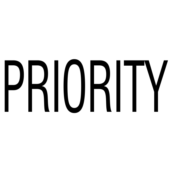 Priority Stock Stamp