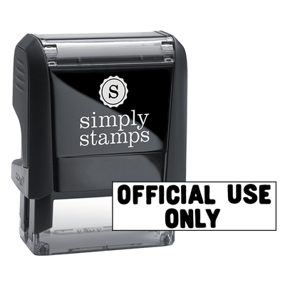 Official Use Only Stock Stamp
