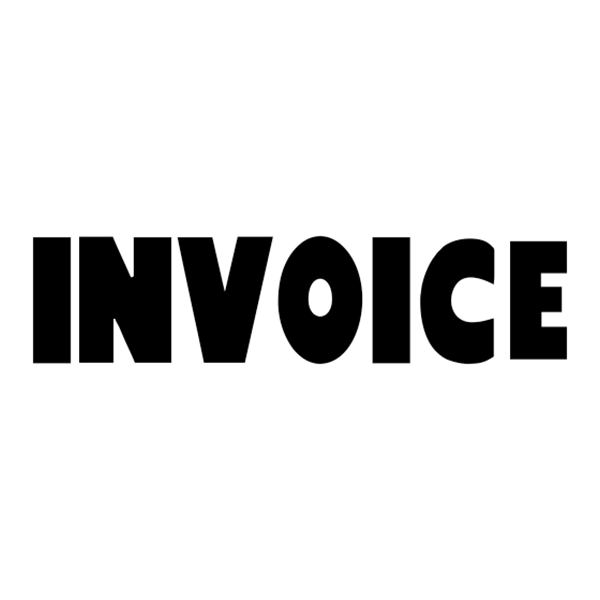 INVOICE Stock Stamp