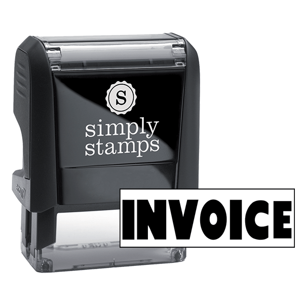 INVOICE Stock Stamp