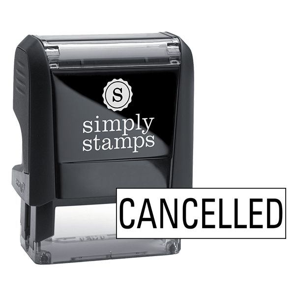 Cancelled Stock Stamp