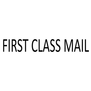 First Class Mail Stock Stamp