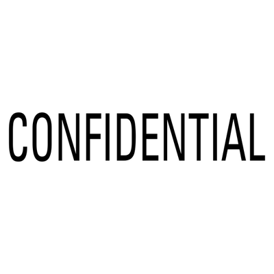 Confidential Stock Stamp - alternate view