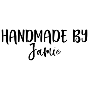 Custom Handmade By Signature Stamp Imprint Example