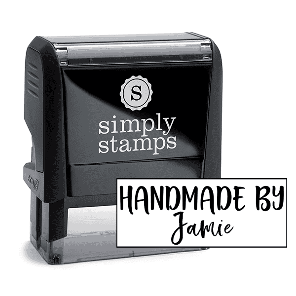 Custom Handmade By Signature Stamp
