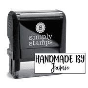 Custom Handmade By Signature Stamp