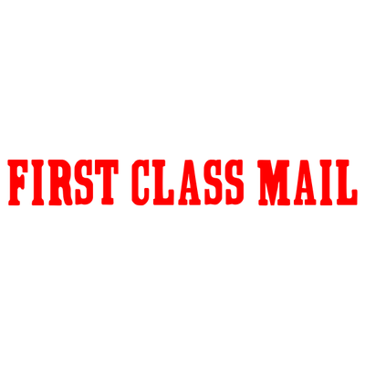 FIRST CLASS MAIL Stock Stamp