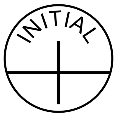 Initial Stock Stamp - alternate view