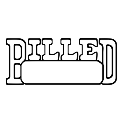 Billed Stock Stamp - alternate view