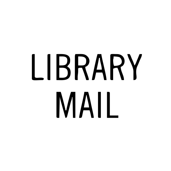 Library Mail Stock Stamp