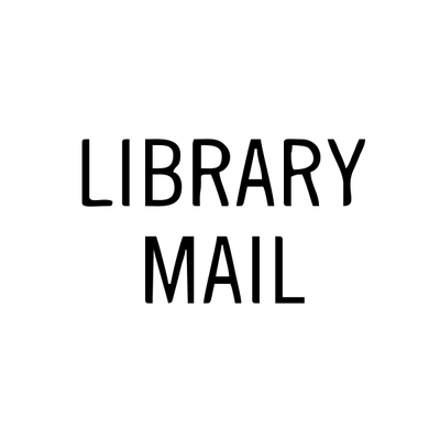 Library Mail Stock Stamp - alternate view