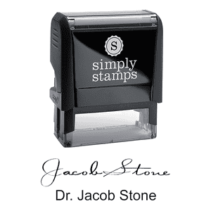 Doctor Signature Stamp Body and Design - Self-Inking