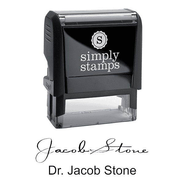 Doctor Signature Stamp Body and Design - Self-Inking