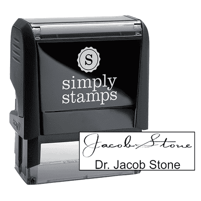 Doctor Signature Stamp - Self-Inking