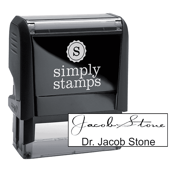 Self-Inking Doctor Signature Stamp