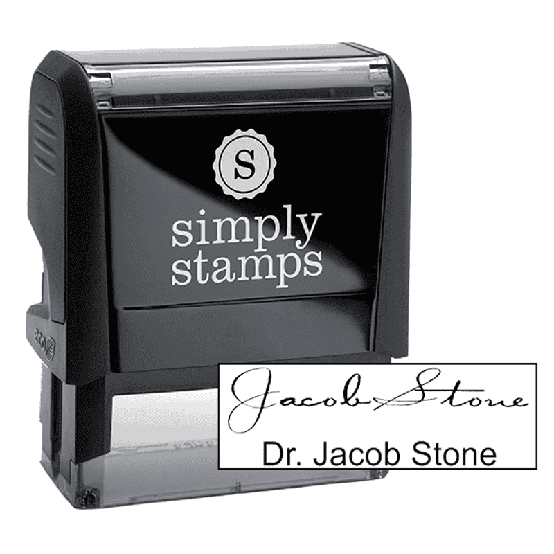 Doctor Signature Stamp - Self-Inking