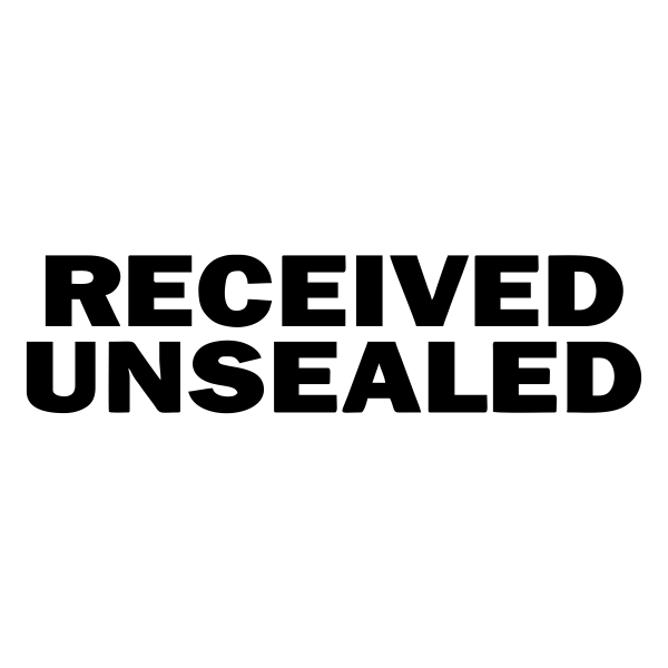 Received Unsealed Stock Stamp