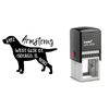 Labrador Address Stamp