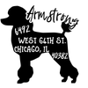 Poodle Dog Address Stamp