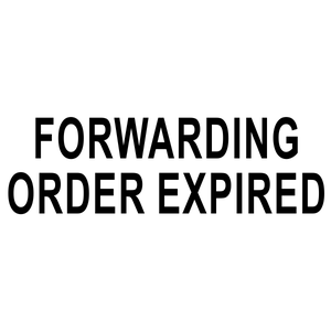 Forwarding Ordering Expired Stock Stamp 
