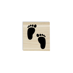 Two Little Feet Craft Stamp Body and Design