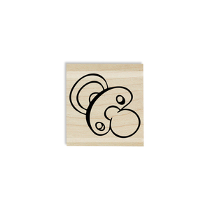Pacifier Craft Stamp Body and Design