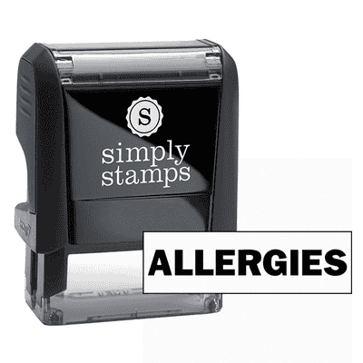Allergies Stock Stamp
