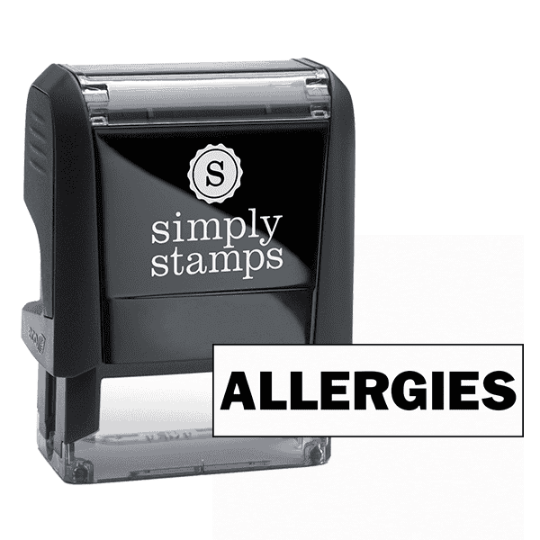 Allergies Stock Stamp