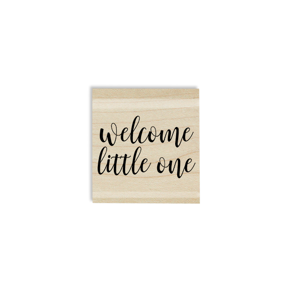 Welcome Little One Craft Stamp Body and Design