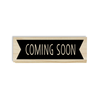 Coming Soon Banner Craft Stamp Body and Design