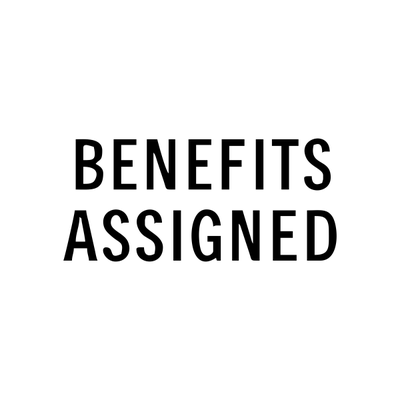 Benefits Assigned Stock Stamp - alternate view
