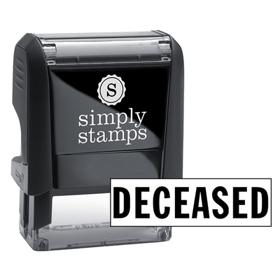 Deceased Stock Stamp