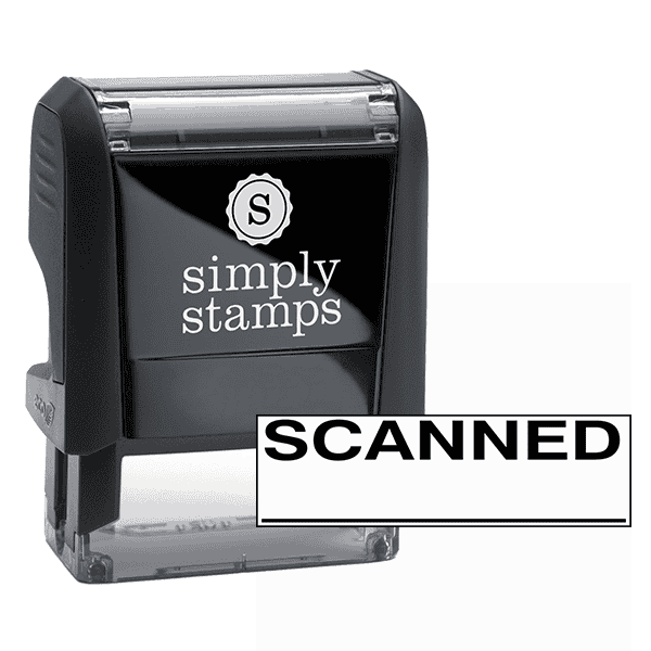 Scanned Stock Stamp