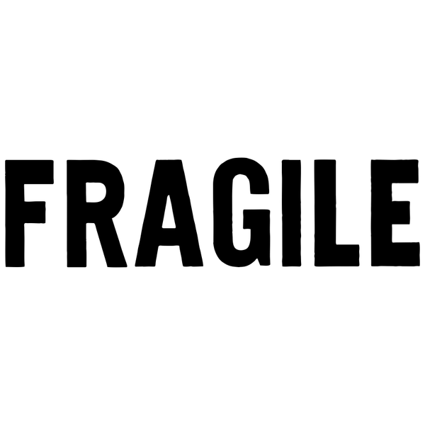 Fragile Stock Stamp