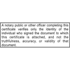 California Notary Disclosure Stamp Imprint Example