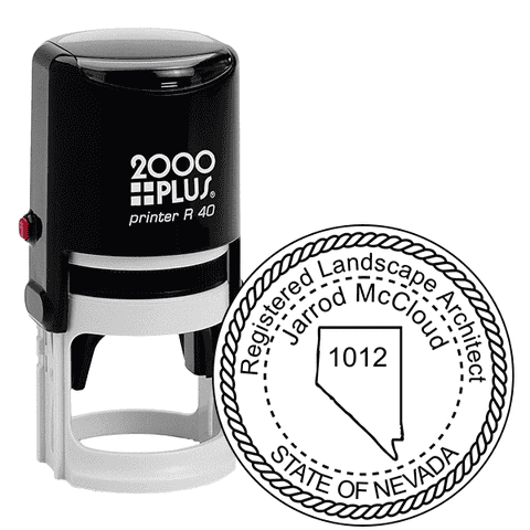 Nevada Landscape Architect Seal Stamp