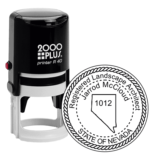 Nevada Landscape Architect Seal Stamp