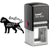 American Bully Dog Address Stamp Body and Design