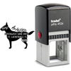 Dutch Shepherd Dog Address Stamp Body and Design