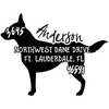 Dutch Shepherd Dog Address Stamp