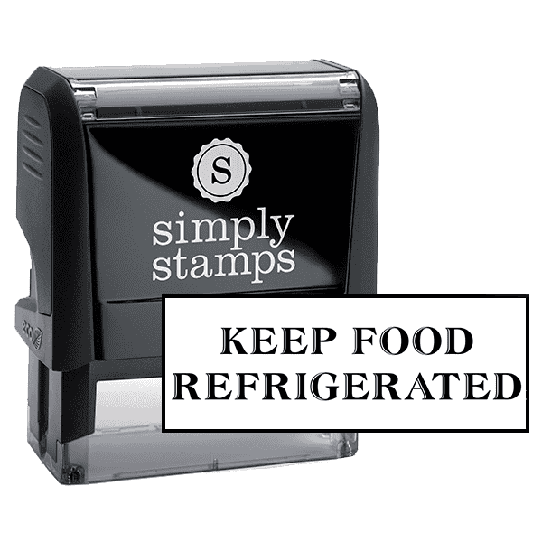 Keep Food Refrigerated Packaging Stamp