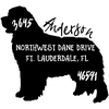 Newfoundland Dog Address Stamp