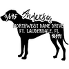 Rhodesian Ridgeback Dog Address Stamp
