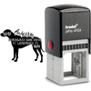 Rhodesian Ridgeback Dog Address Stamp Body and Design