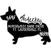 Cardigan Welsh Corgi Dog Address Stamp