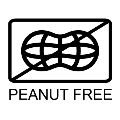 Peanut Free Allergy Alert Stamp - alternate view
